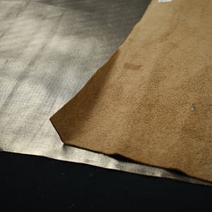 Silver Foil Leather
